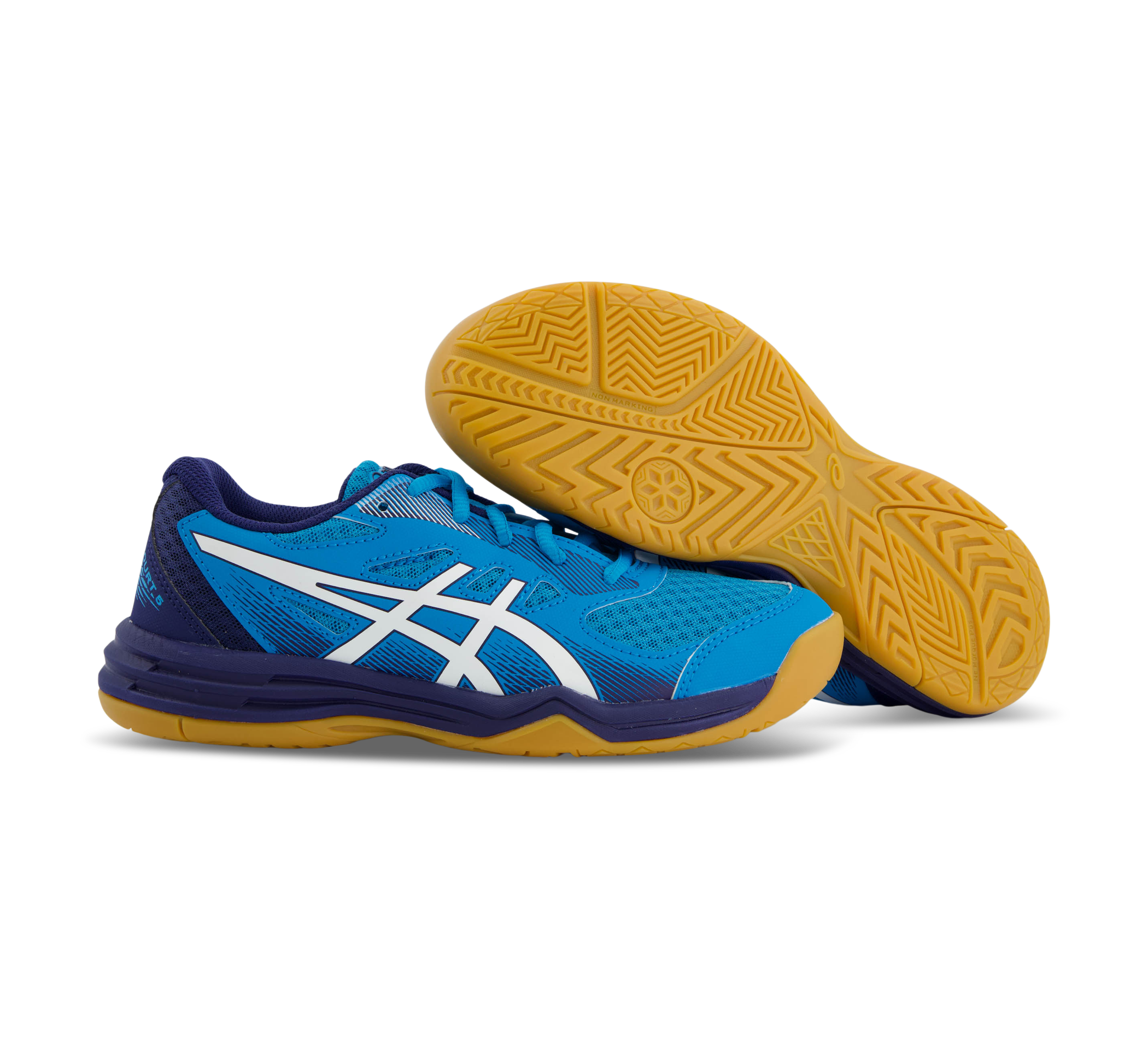 Asics Upcourt 5 Gs - Hallenturnschuhe blau