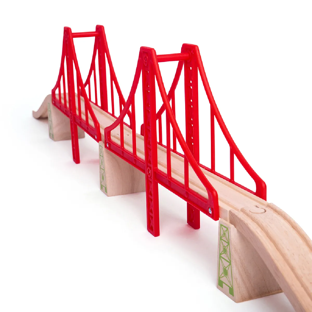 Bigjigs Rail Pont Suspendu Double