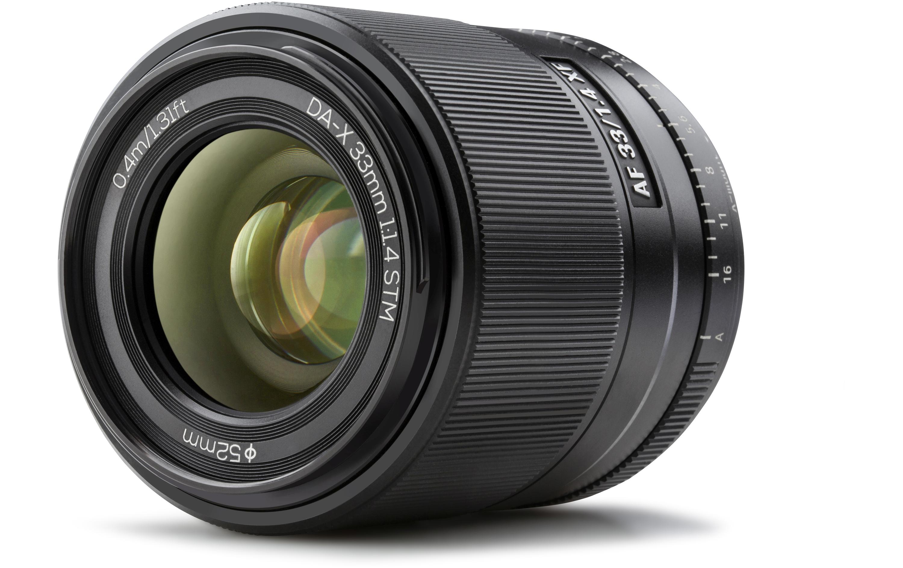 Festbrennweite AF 33mm F/1.4 – Fujifilm X-Mount<br>Festbrennweitenobjektiv mit hoher Lichtstärke und STM-Autofokusmotor