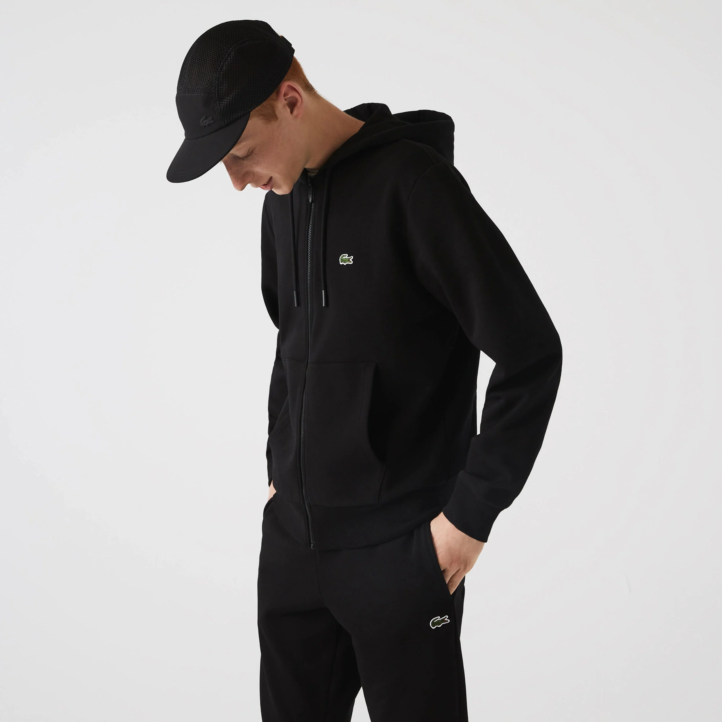 Lacoste Core Solid Survêtement Hommes - Noir