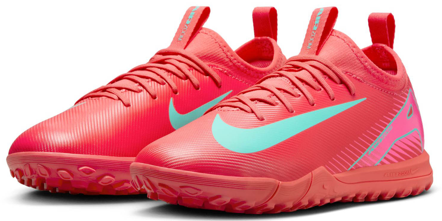 Mercurial Vapor 16 Academy TF Junior 800/Ember Glow/Aurora Green