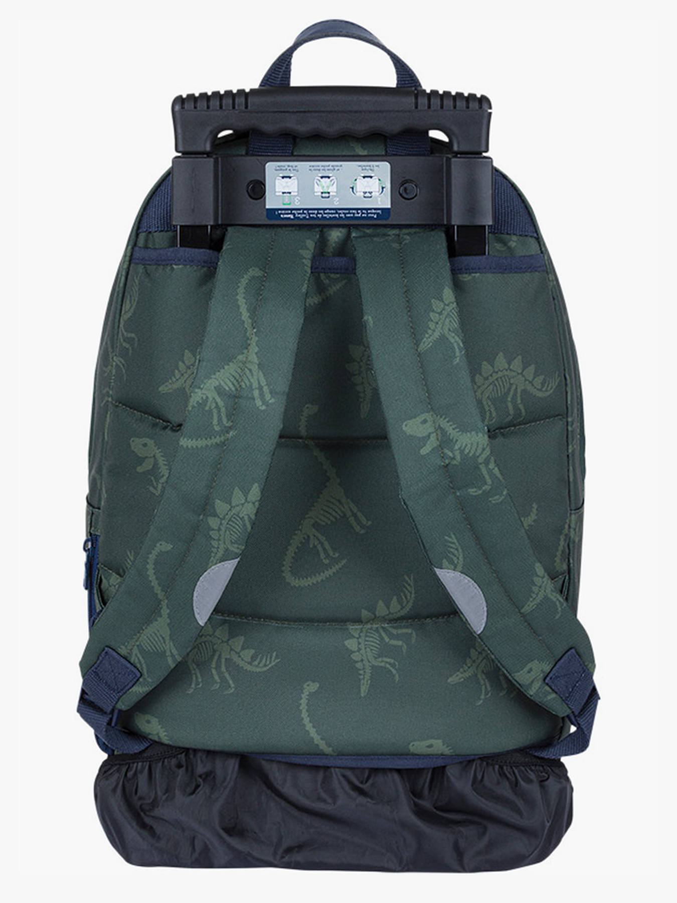 Sac a dos  roulettes 2 compartiments TANN'S