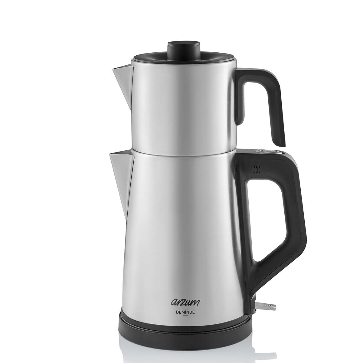 Arzum Teekocher 1800W Wasserkocher Edelstahl Elektrischer Teemaschine