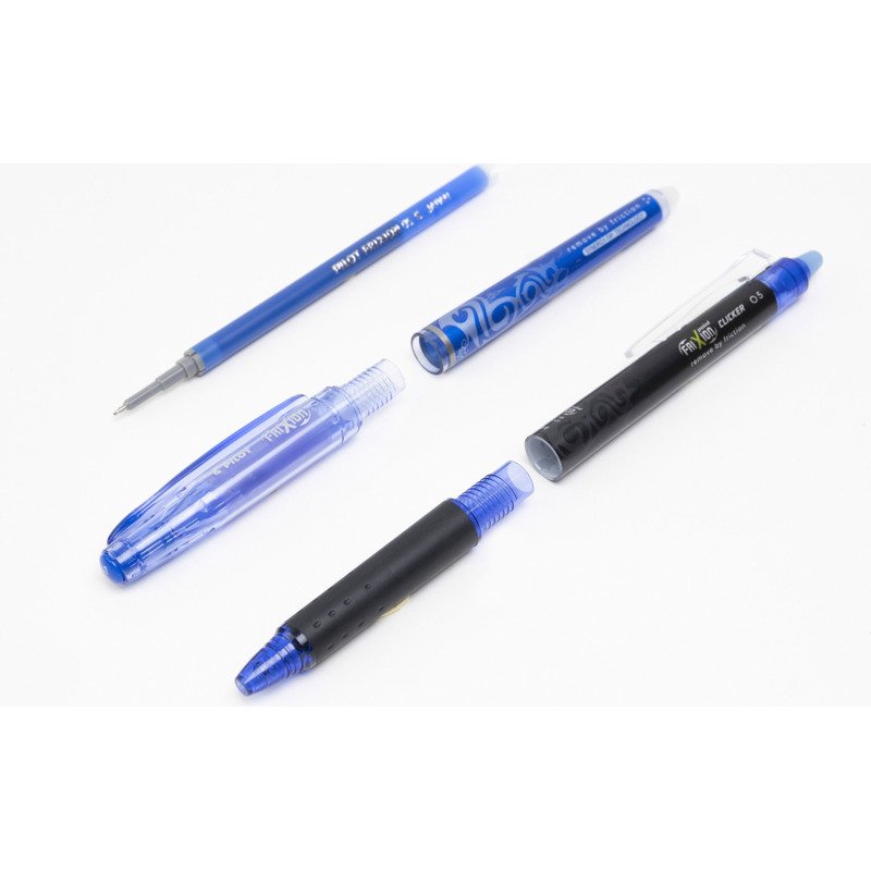 Stylo roller Pilot FriXion Point Clicker - Set de 4 couleurs