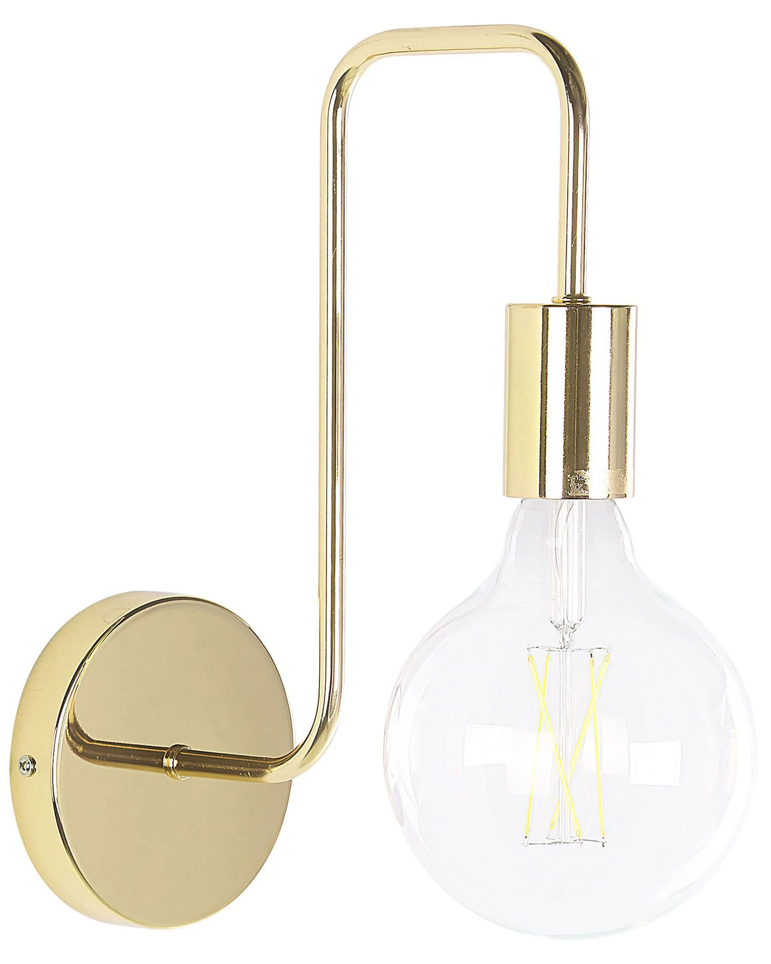 Wandlamp SAVENA Metaal Goud