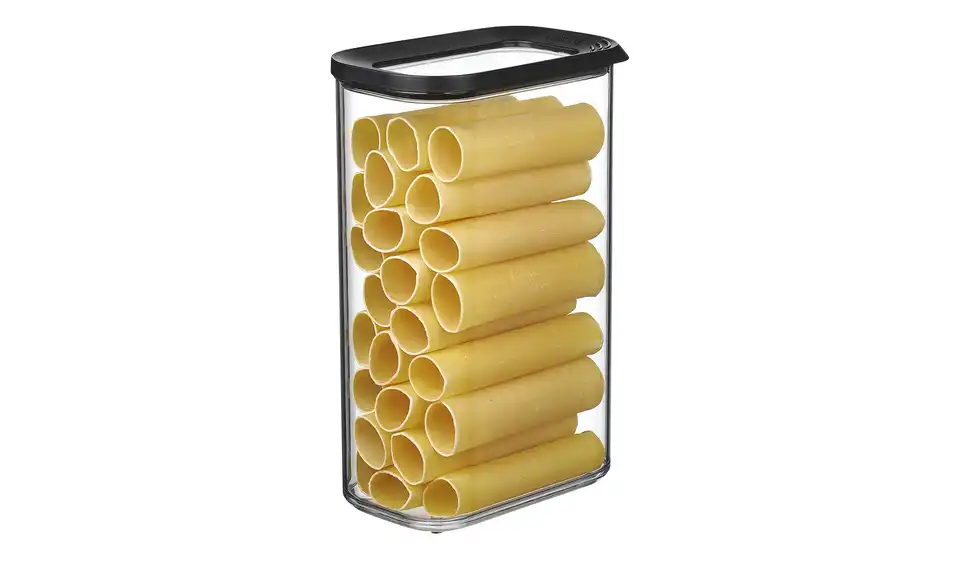 Mepal Vorratsdose Modula 2 l Schwarz, transparent