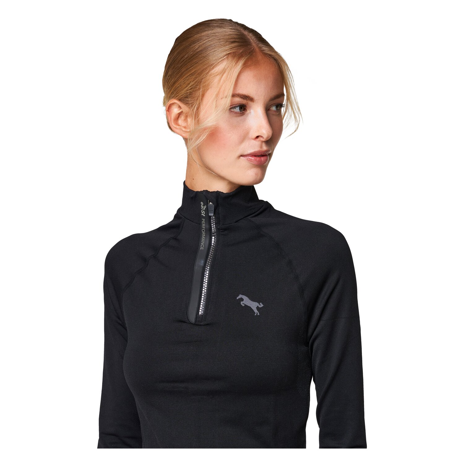 eaSt Shirt Seamless long - black
