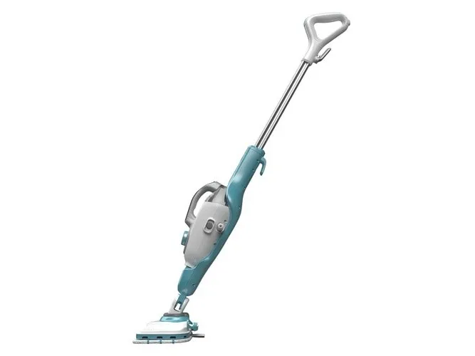 Dampmoppe 1600W 2-i-1 dampmoppe med delta-hoved