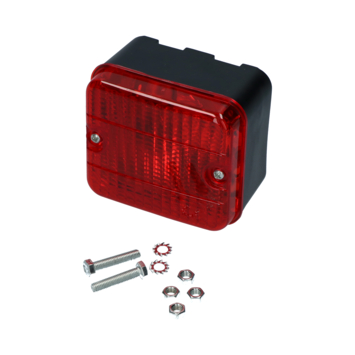 Carpoint Mistachterlicht 70x80mm 12V e4-47333