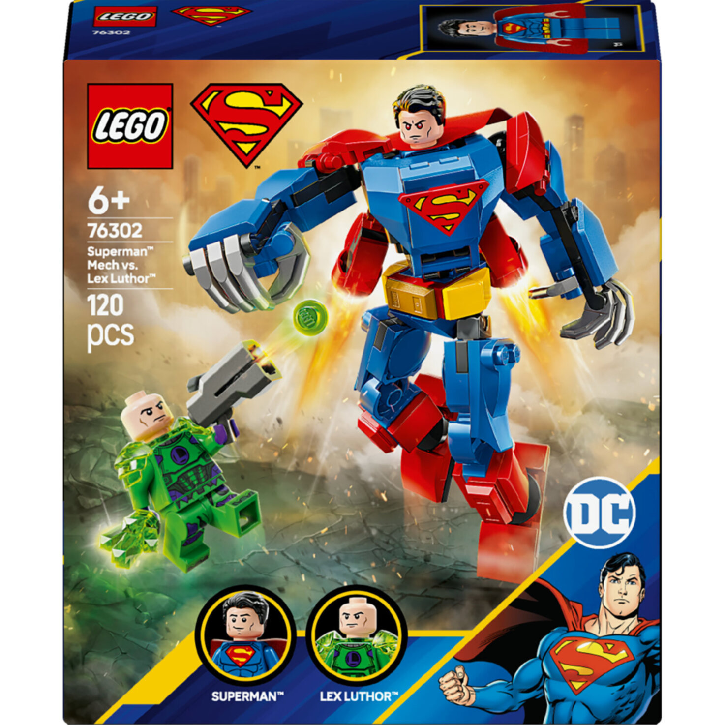 LEGO® DC Universe Super Heroes 76302 Mech vs. Lex Luthor ab 6 Jahren