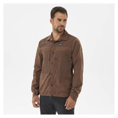 Chemise Lafuma Hybrid Tour Marron