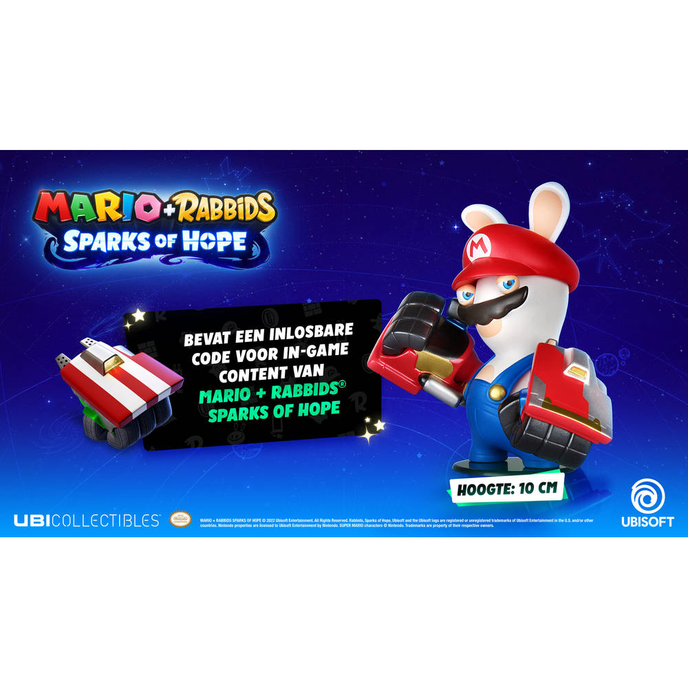Mario + Rabbids Sparks of Hope Rabbid-Mario figuur