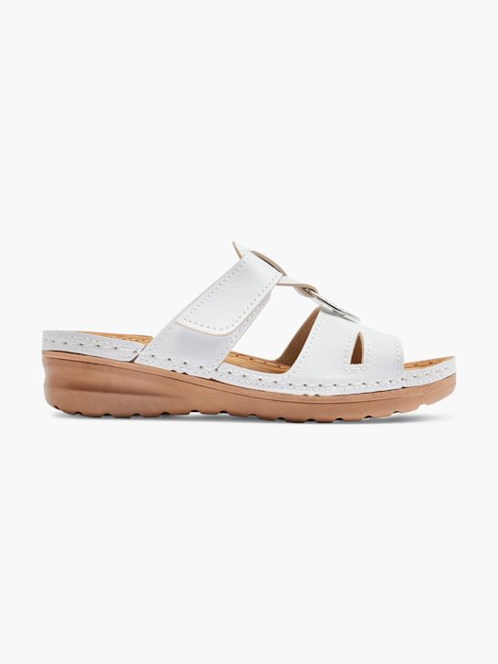 Easy Street Offener Hausschuh Weiss