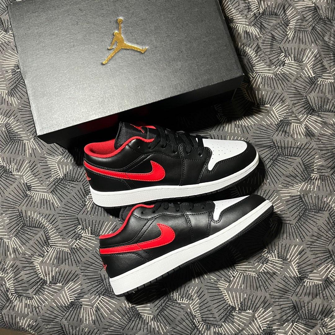 Jordan 1 Low White Toe