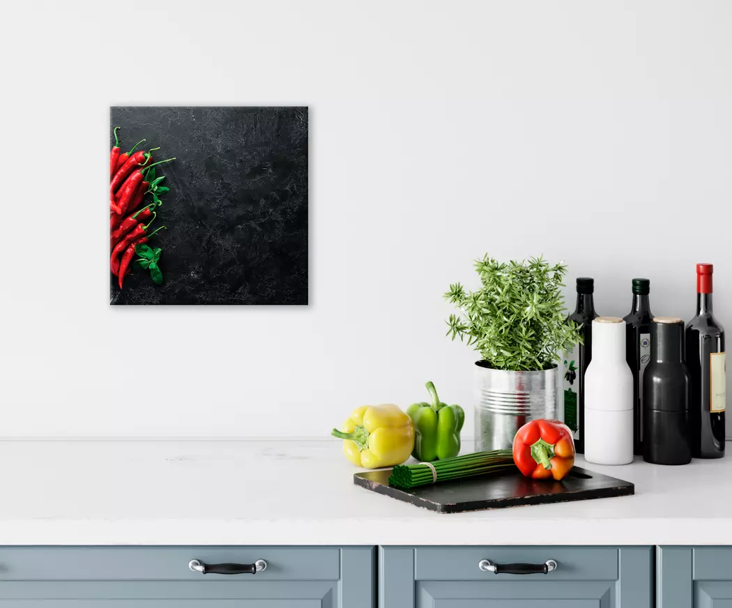 Memo Board 30 x 30 cm Red Chili Peppers VII