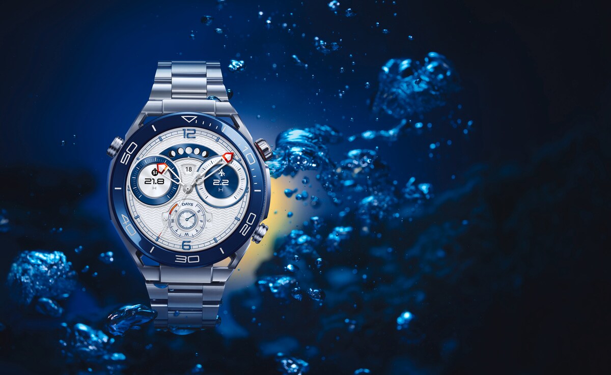 Huawei Watch Ultimate (Colombo-B29), Steel-color Zircon