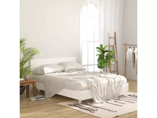 Tête de lit Blanc 160x1,5x80 cm Bois d'ingénierie