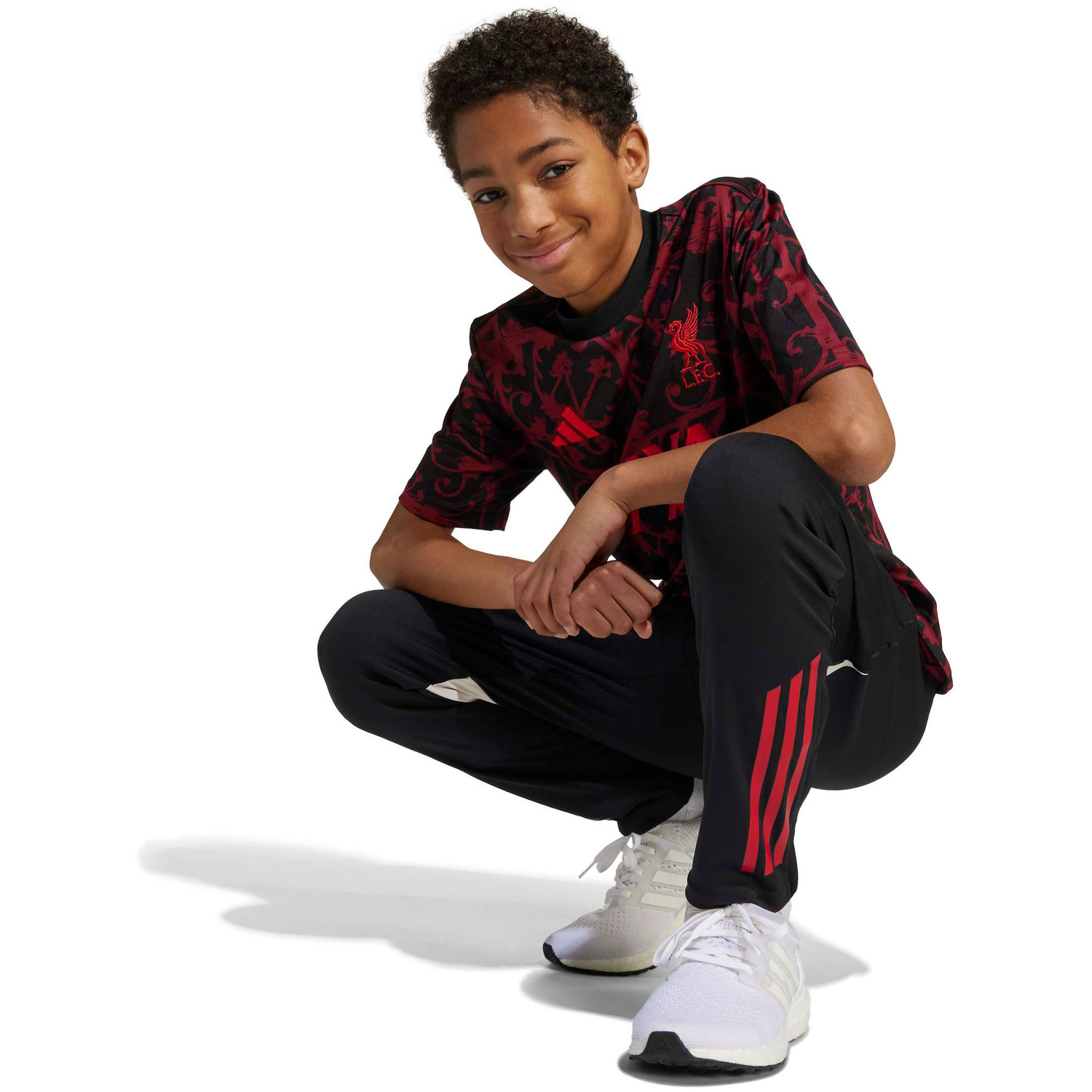 adidas Liverpool Pre-Match Shirt Kids 2025/2026