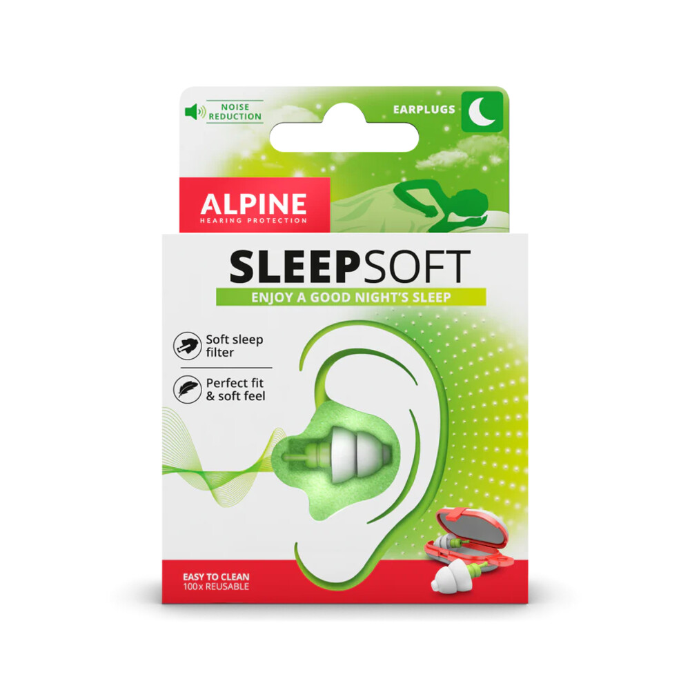 Alpine Oordopjes Sleepsoft1 set