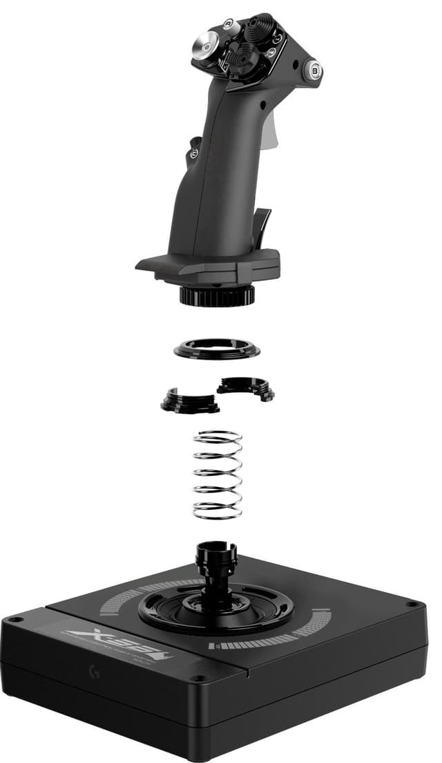 Logitech G Saitek X56 Rhino V2 flight-kontrolsystem