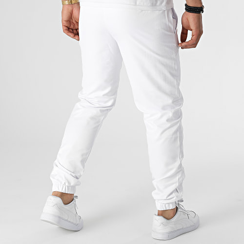Pantalon Jogging Diamant Logo Blanc Noir