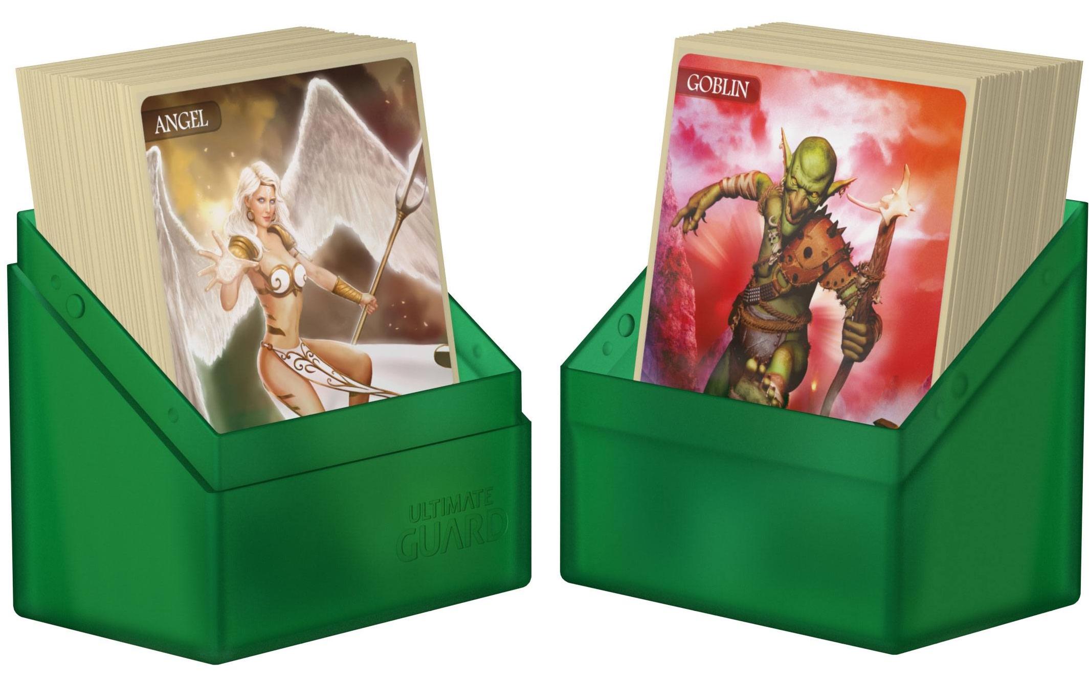 Kartenbox Boulder Deck Case Standardgrösse 60+ EmeraldHandliche und feste Kartenbox mit Soft-Touch-Oberfläche