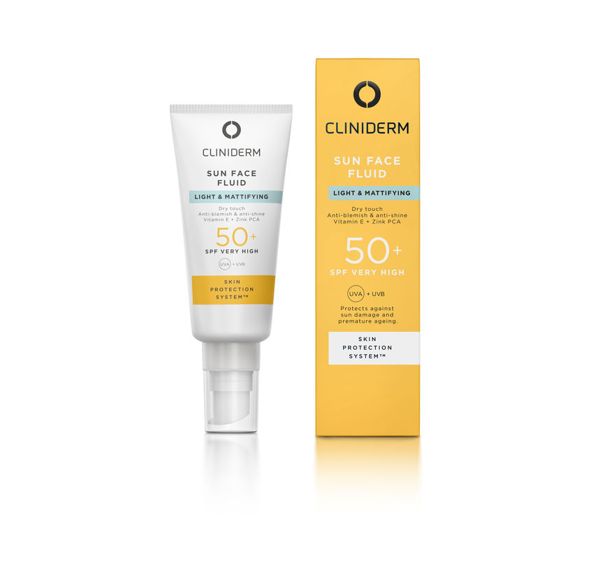Cliniderm Sun Face Fluid SPF50  40 ml