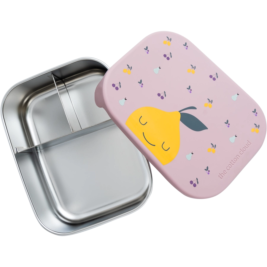 the cotton cloud Lunchbox Fruity Stainless aus Edelstahl lila