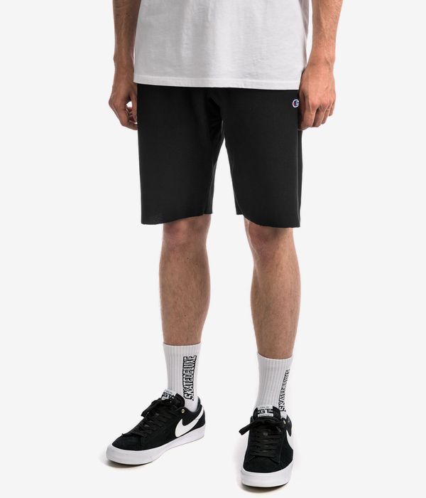 Champion Reverse Weave Mini C Logo Bermuda Shorts (black)