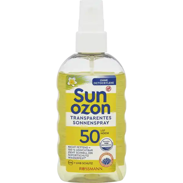 Transparentes Sonnenspray LSF 50