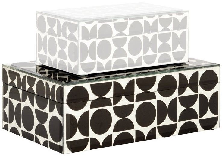 Juwelenbox Zwart Groot 212162 Vivian B28 x D18 x H10 cm