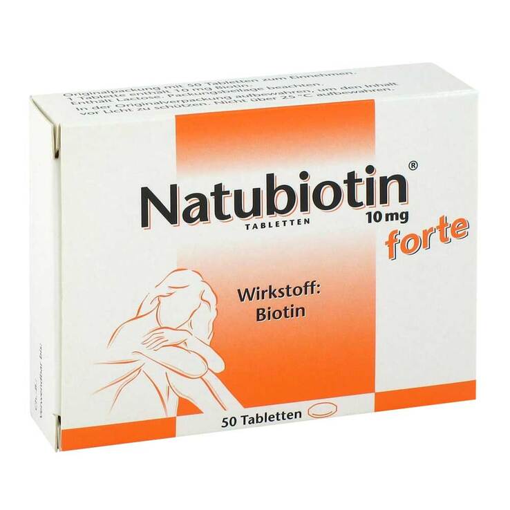 Natubiotin 10 mg forte Tabletten, 50 St
