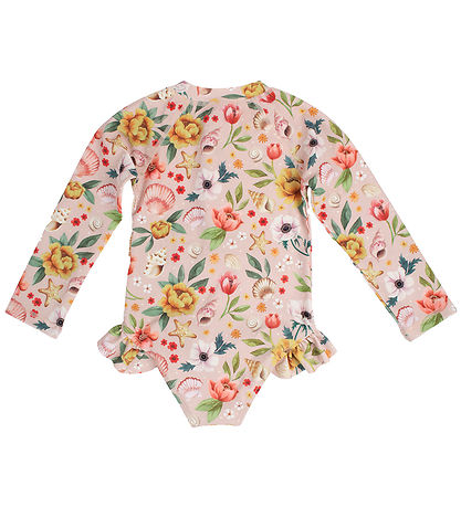 Filibabba Badeanzug - Will - UV50+ - Ocean Blossom