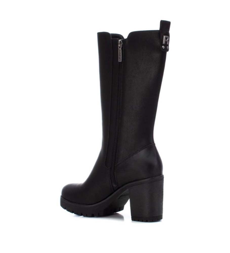 Botas Refresh 171490 Pretas - Altura do Salto 8cm -