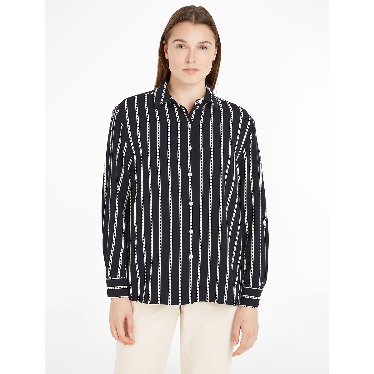 TOMMY HILFIGER<br>Camisa listrada