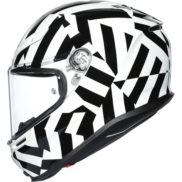 AGV - Casque K6 Secret Noir / Blanc