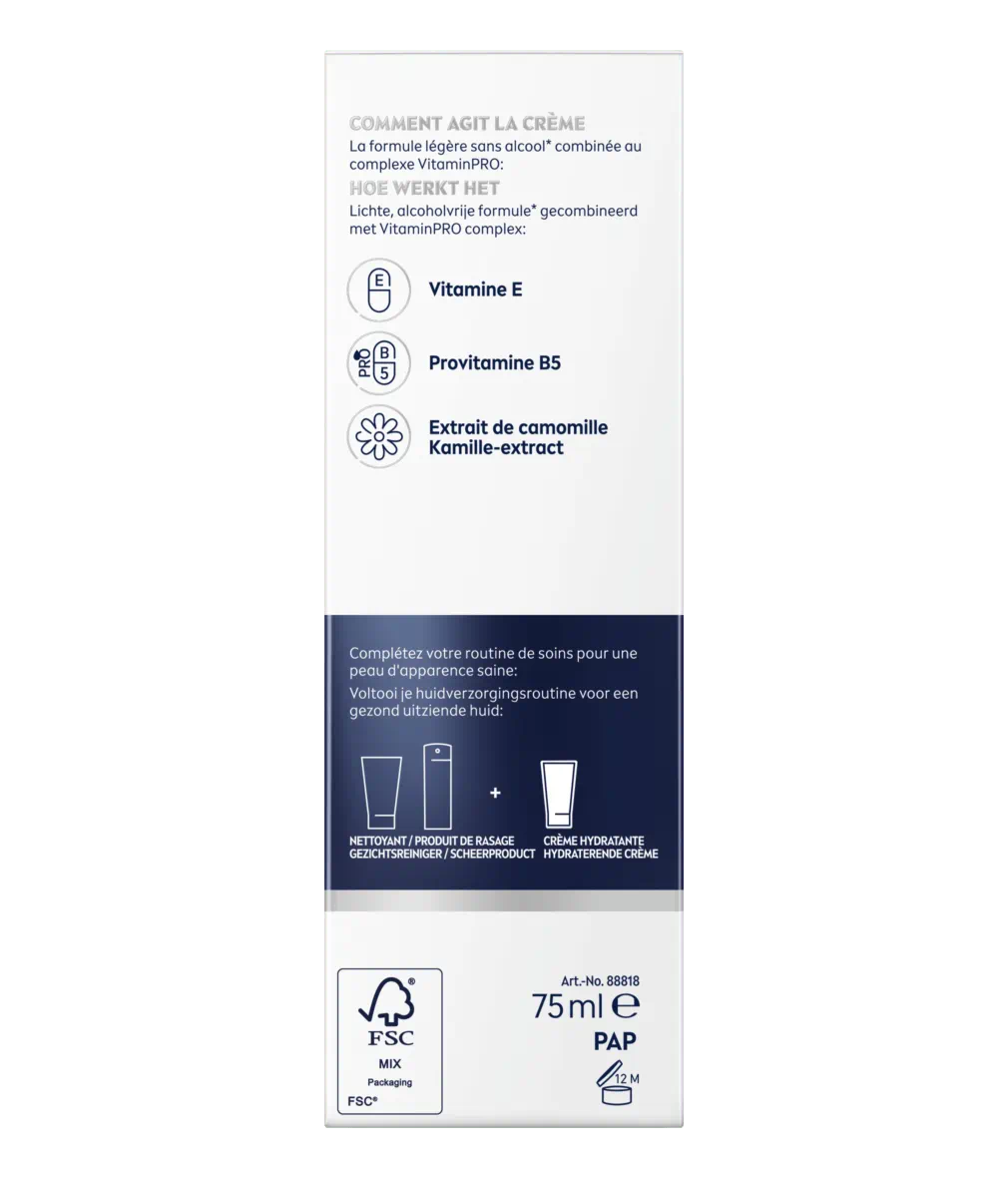 CRÈME VISAGE HYDRATANTE 24H PEAU SENSIBLE