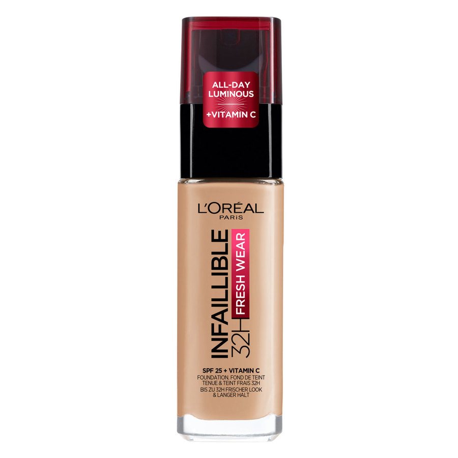 L'Oréal Paris Infaillible Fresh Wear 32H Liquid Foundation 140 Cool Undertone 30ml