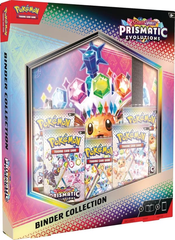 Pokemon Scarlet & Violet Prismatic Evolutions Binder Collection