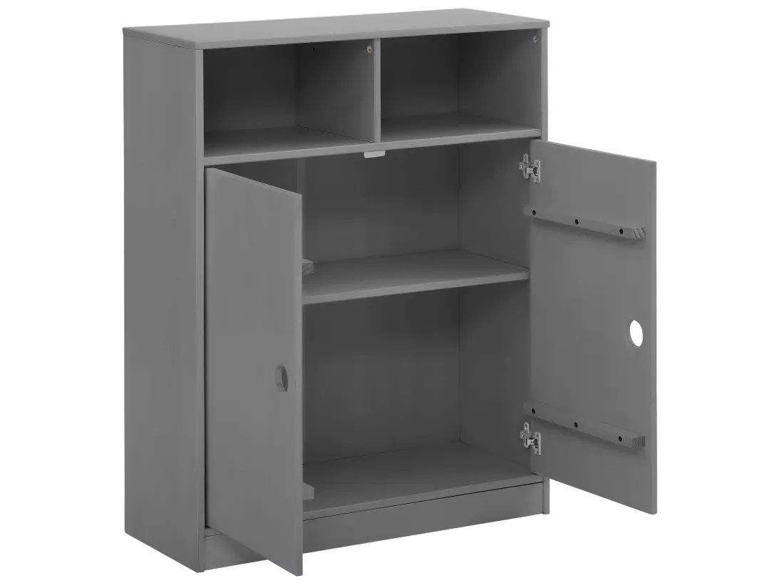Armoire à 2 portes Gris