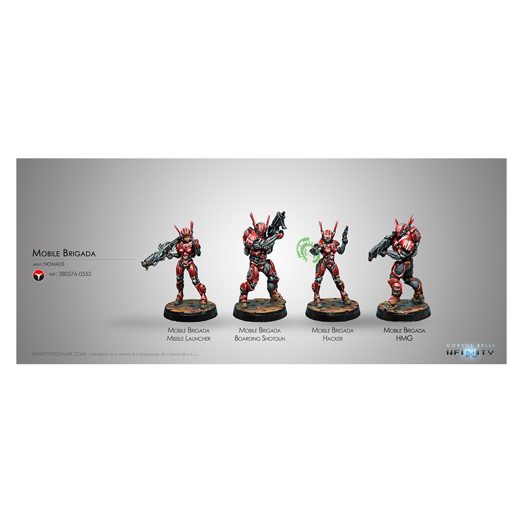 Infinity - Nomads - Mobile Brigada