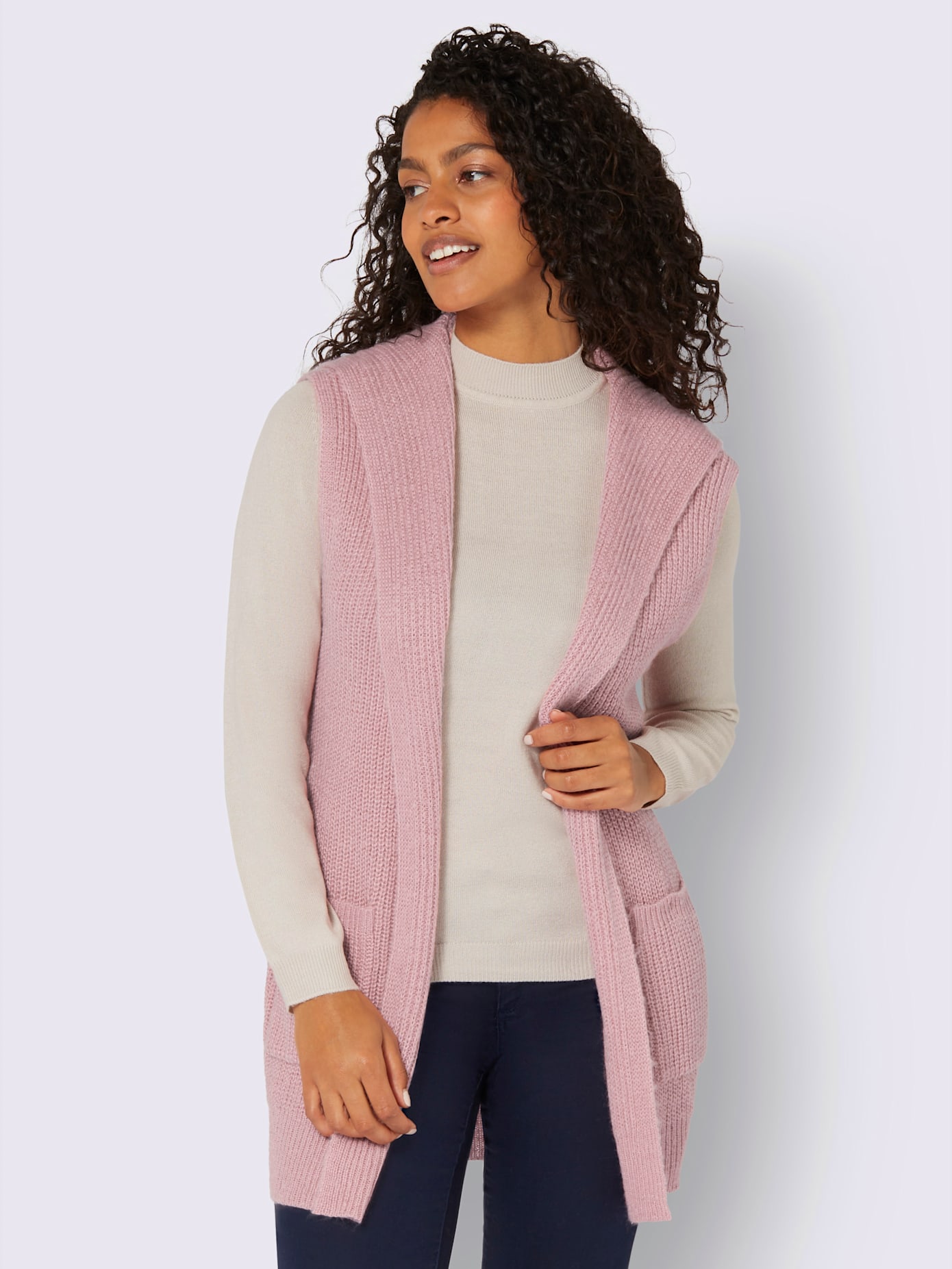 Gilet long longueur amovible