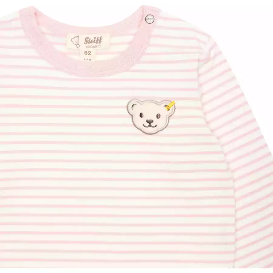 Steiff Langarmshirt Silver Pink