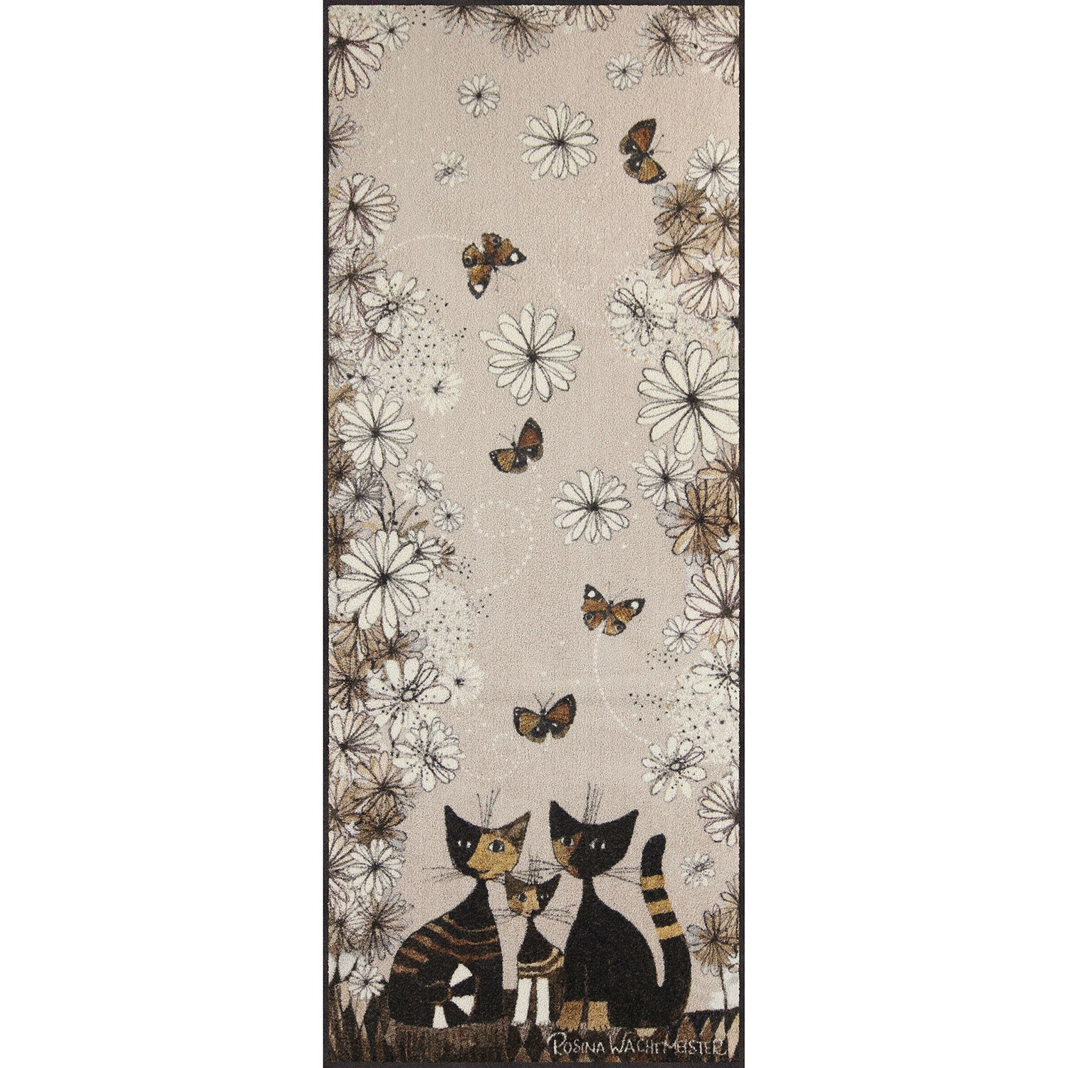 Fussmatte Gatti con Fiori