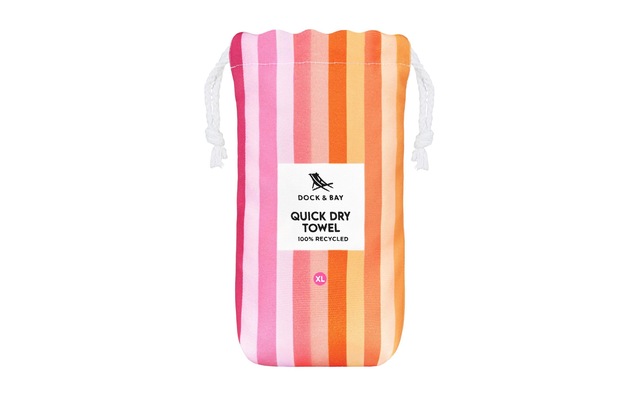 Strandtuch »Dock & Bay Miami Sorbet 200 cm x 90 cm«