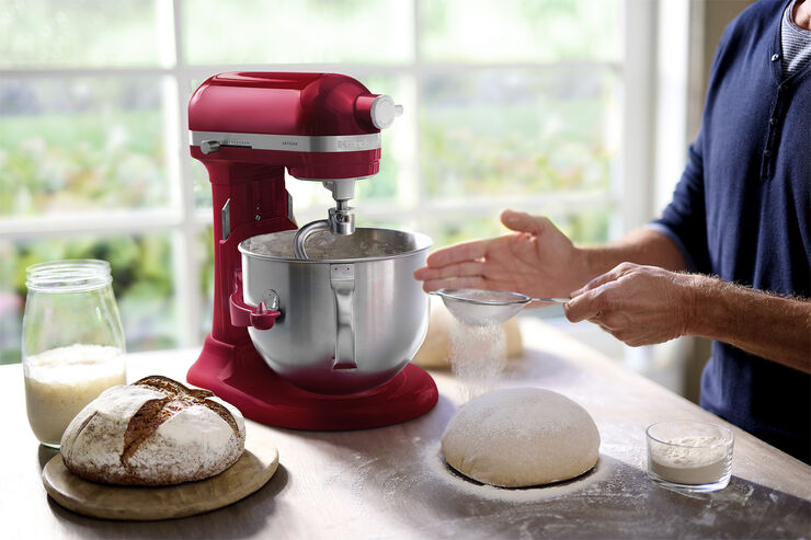 KitchenAid Artisan Røremaskine 6,6 liter, 5KSM70SHXEAC Metallic red