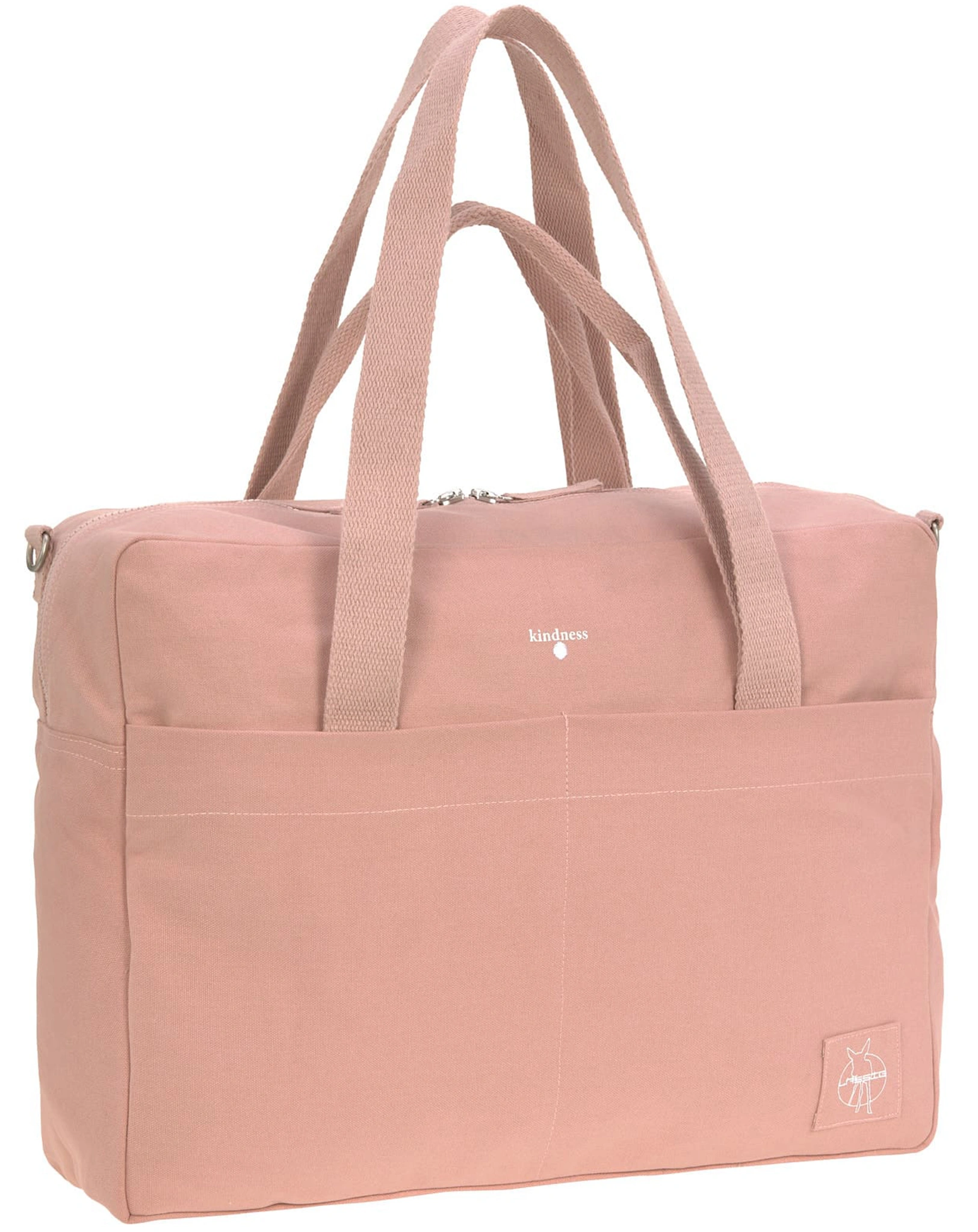 Wickeltasche ESSENTIAL (44x16x34) 5-teilig in rose