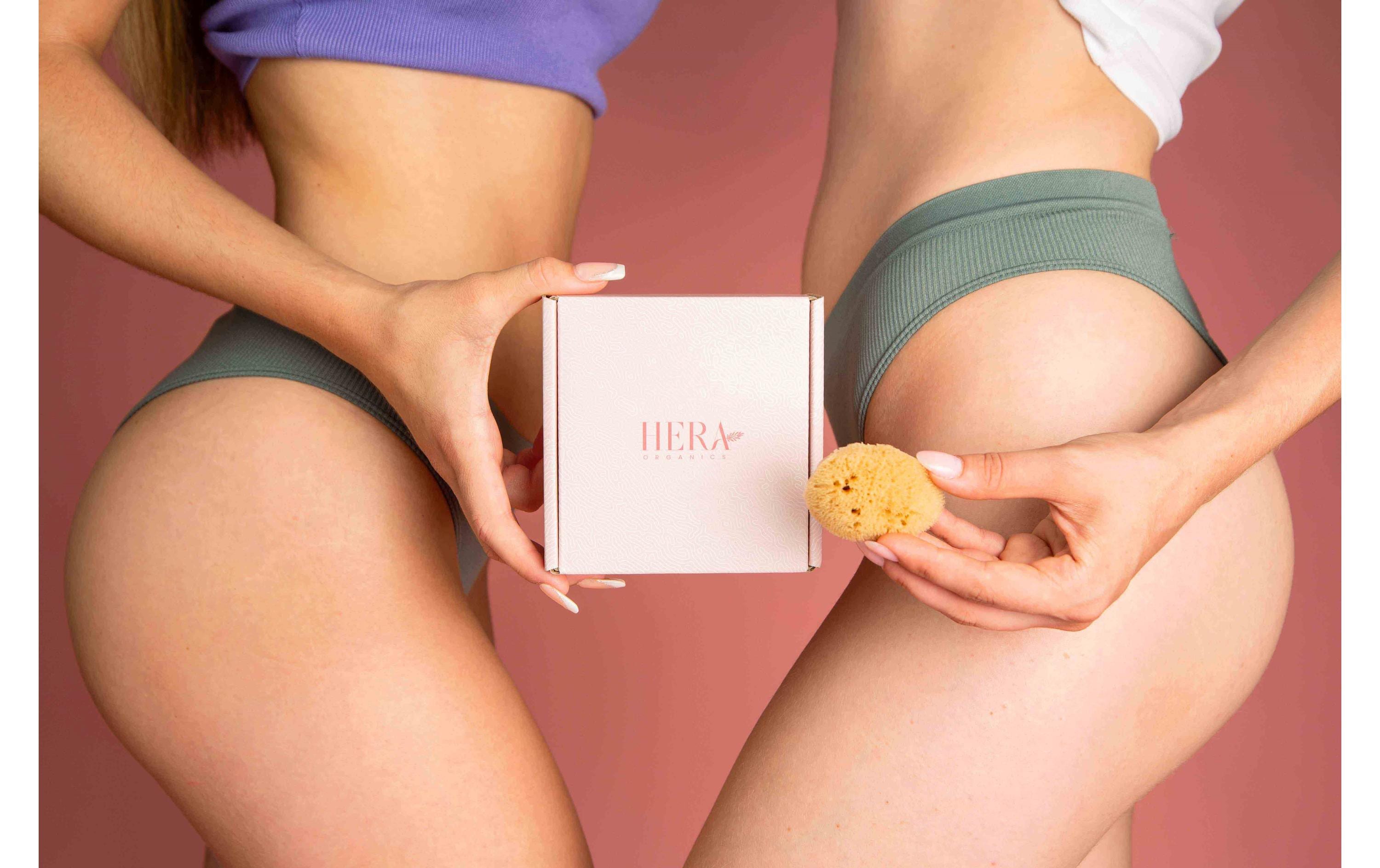 Menstruationsschwamm Grösse L 3 StückZero Waste Naturschwamm für die Periode im 3er Set aus «Die Höhle der Löwen»