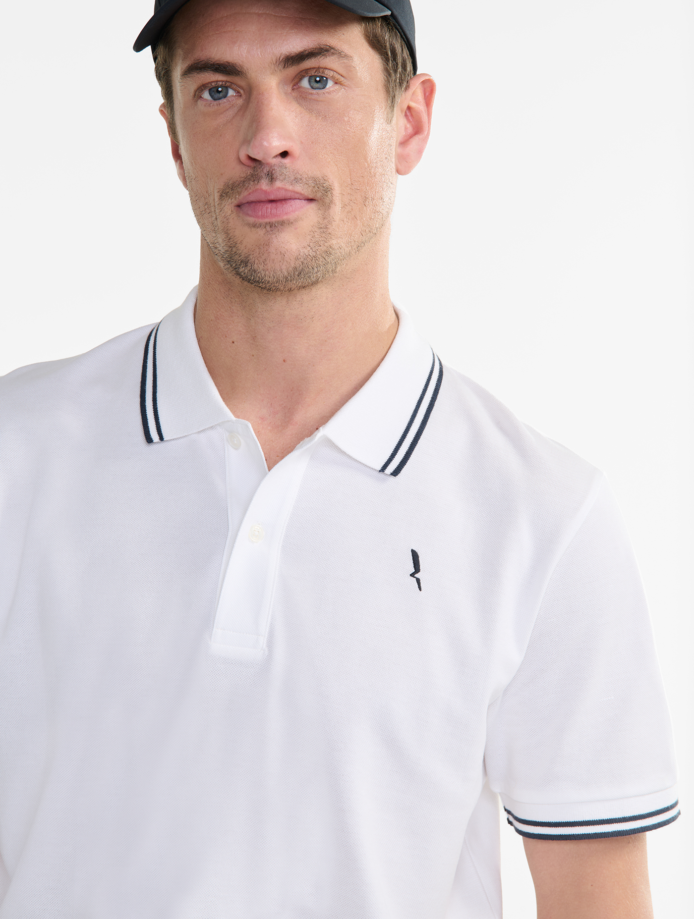 Polo manche courte BLANC AIGLE
