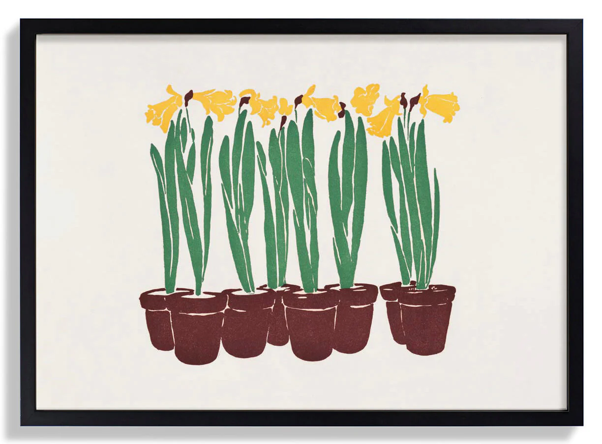 Vintage Blume von Edward Penfield